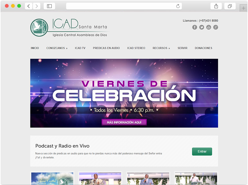 Iglesia central asambleas de Dios